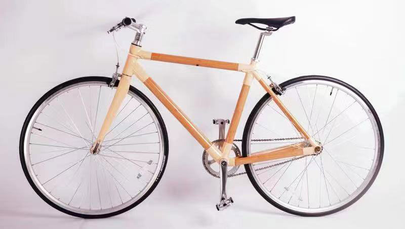 two wheel bamboo bicycle