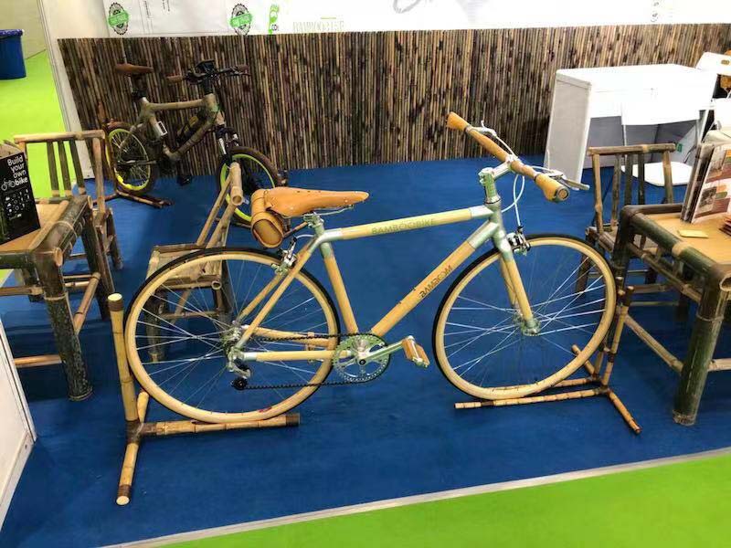 two wheel bamboo bicycle